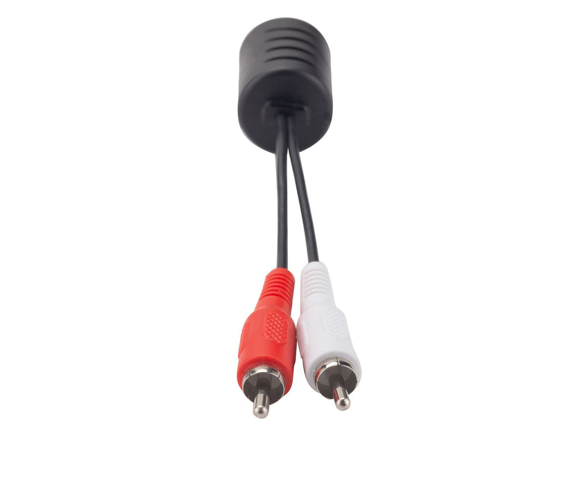 DYNAMIX Stereo 3.5mm Connector to RJ45 Adapter & 2x RCA Connectors RJ45 Adapter