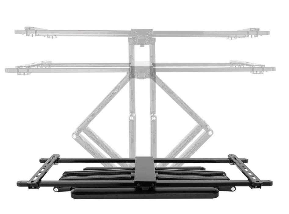 BRATECK Premium 43-90" Full Motion TV Wall Mount Bracket with Free Tilt Design.