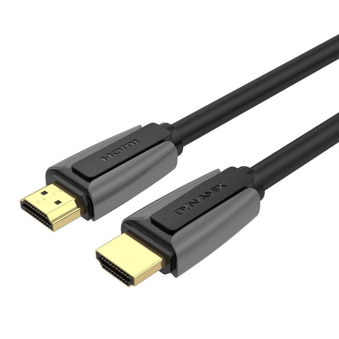 DYNAMIX 2M HDMI 2.1 Ultra-High Speed 48Gbps Cable. Supports up to 8K@60Hz