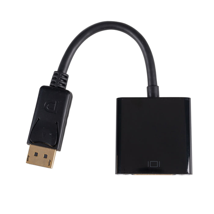 DYNAMIX 0.2m DisplayPort Male to DVI-D Female Active Converter. Max Res