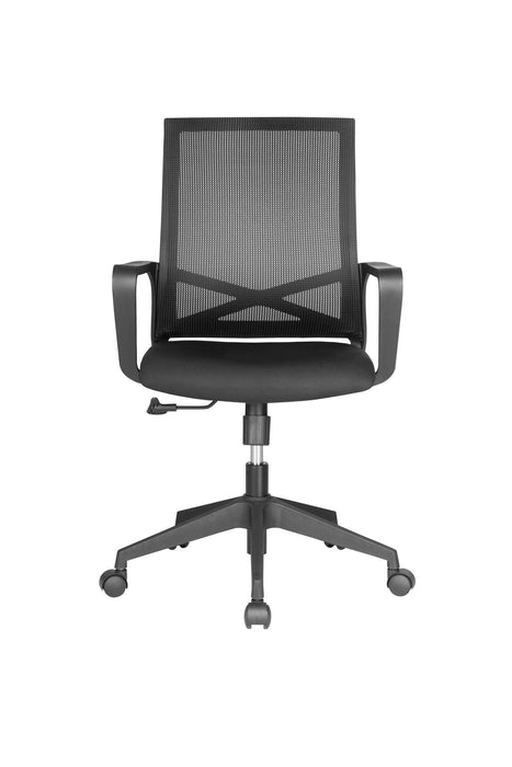 BRATECK Office Chair. Ergonomic with Breathable Mesh Back. Pneumatic Seat-Height