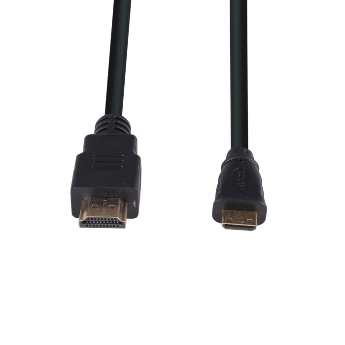 DYNAMIX 1m HDMI to HDMI Mini Cable High-Speed with Ethernet Max Res: 4K@60Hz