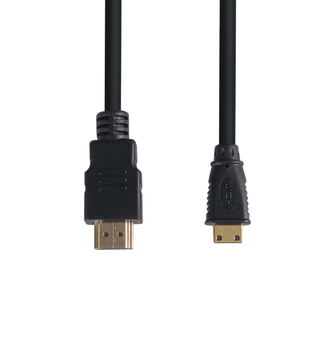 DYNAMIX 1m HDMI to HDMI Mini Cable High-Speed with Ethernet Max Res: 4K@60Hz