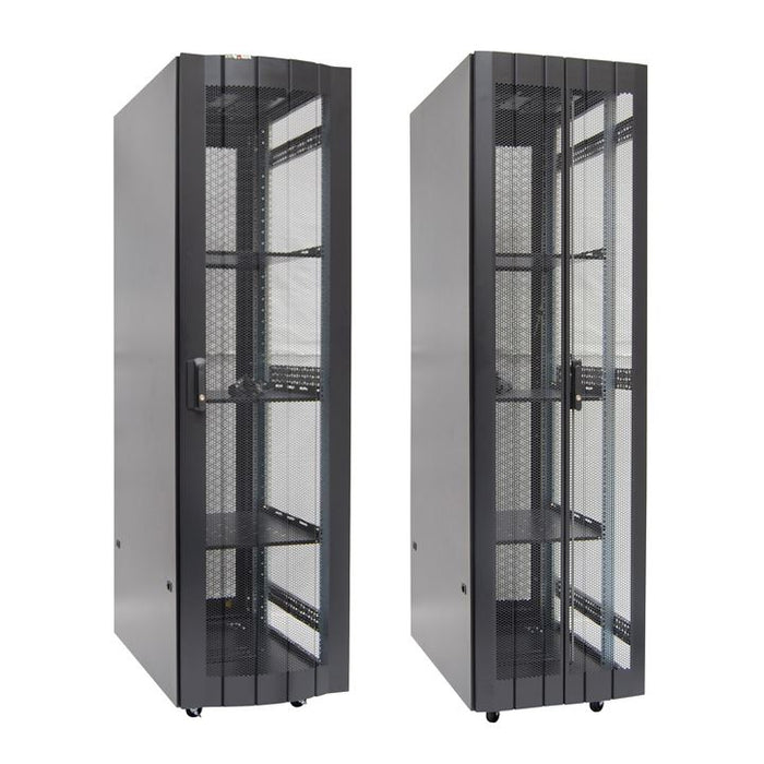 DYNAMIX 42RU Server Cabinet 800mm Deep (600x 800x2081mm) Includes 3x Fixed Shelv