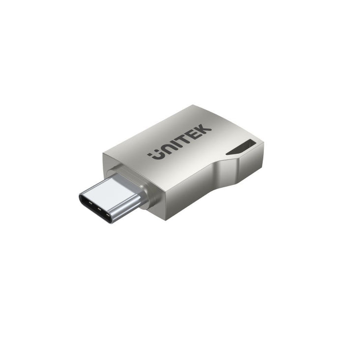 UNITEK USB-C Male to USB-A Female Ultra-Tiny Adaptor with Easy Grip Design. Supp