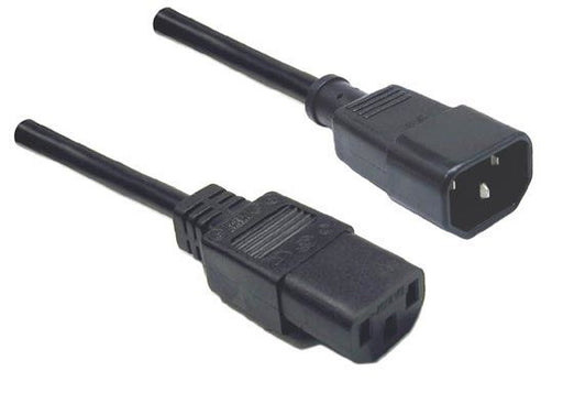 3M IEC Male Female 10A SAA Approved Power Cord. (C14 to C13) 1.0mm Copper Core