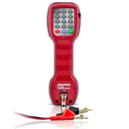 GOLDTOOL Telephone Line Fault Tester. Install, Service & Maintain Voice Services