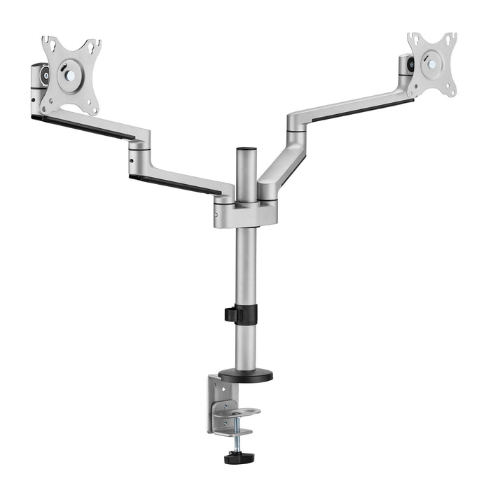 BRATECK 17"-32" Dual Arm Premium Articulating Monitor Mount. Arm Extension 447m