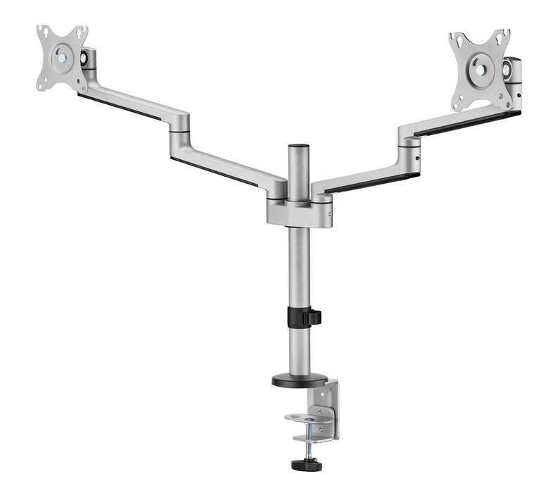 BRATECK 17"-32" Dual Arm Premium Articulating Monitor Mount. Arm Extension 447m