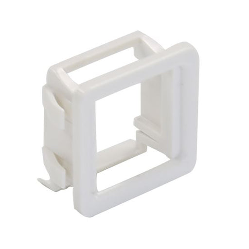 DYNAMIX AV Keystone to PDL600 Series Compatible Modular Clip. 10 pack White