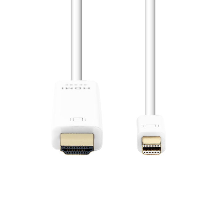 DYNAMIX 2m Mini DisplayPort to HDMI Cable, 4K30Hz