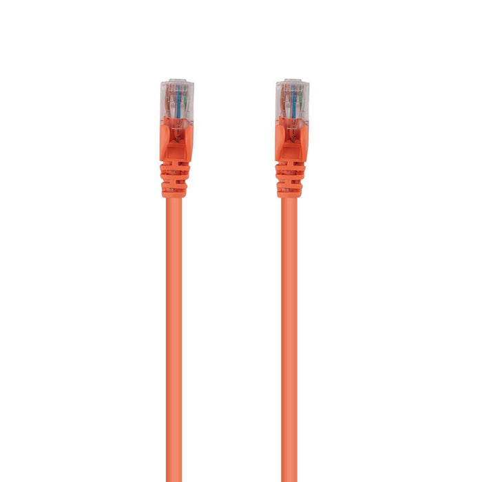 DYNAMIX 0.75m Cat6 Orange UTP Patch Lead (T568A Specification) 250MHz 24AWG Slim