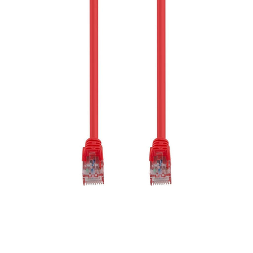 DYNAMIX 7.5m Cat6 Red UTP Patch Lead (T568A Specification) 250MHz 24AWG Slimline