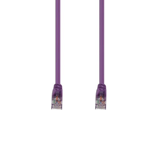 DYNAMIX 7.5m Cat6 Purple UTP Patch Lead (T568A Specification) 250MHz 24AWG Sliml