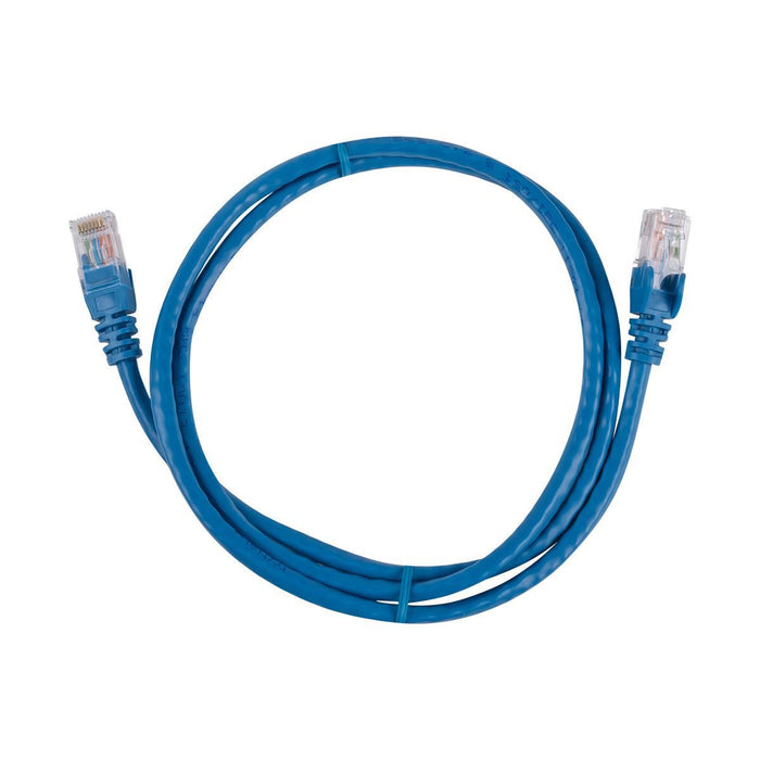 DYNAMIX 50m Cat6 Blue UTP Patch Lead (T568A Specification) 250MHz 24AWG Slimline