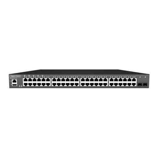 EDGECORE 52 Port Gigabit Managed L3 Switch. 48x GE RJ-45, 2x 10G Uplink, 1x 10G