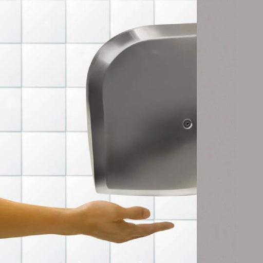 JETDRYER 3D 800W Hygienic Hand Dryer with Hands-Free Auto-Sensing. High-Speed Ai