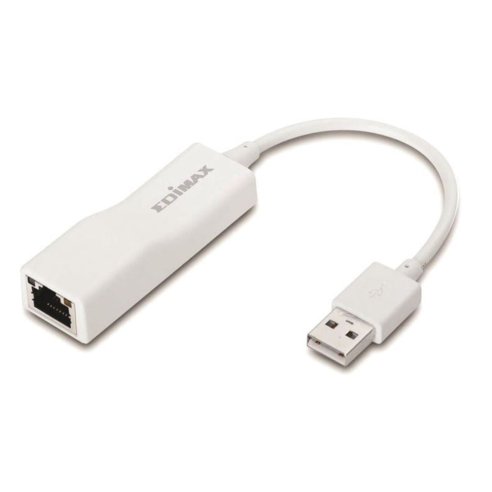 EDIMAX USB 2.0 to Fast Ethernet 10/100 Mbps Adapter. Diagnostic LED''s, No Exter