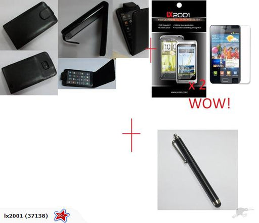 Samsung Galaxy S2 i9100 Leather Case SP Stylus Pen