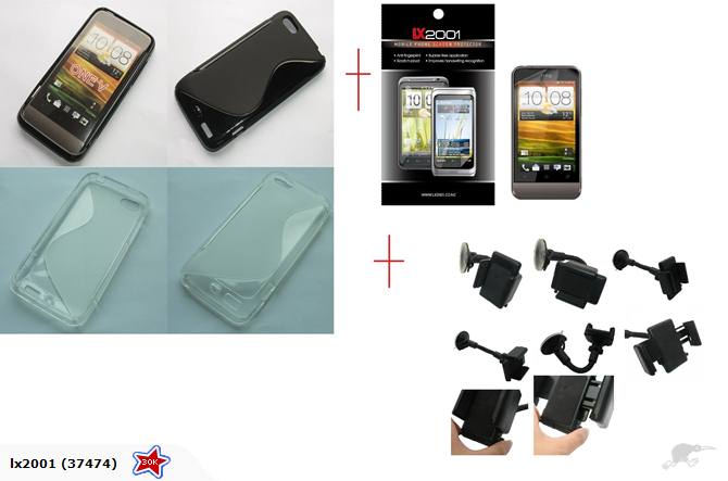 HTC ONE V Case SP Car Kit Holder