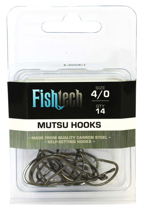 Fishtech Mutsu Hooks 4/0 (14 per pack)