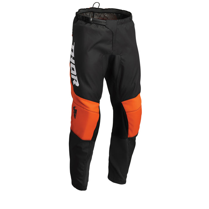 THOR MX PANT S22 SECTOR CHEVRON CHARCOAL/RED ORANGE SIZE 30