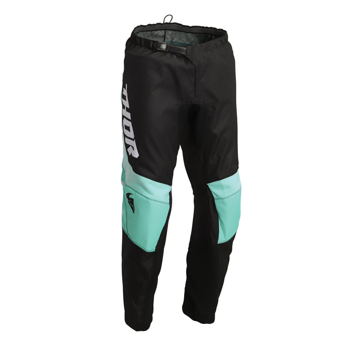 THOR MX PANT S22 SECTOR CHEVRON BLACK/MINT SIZE 30