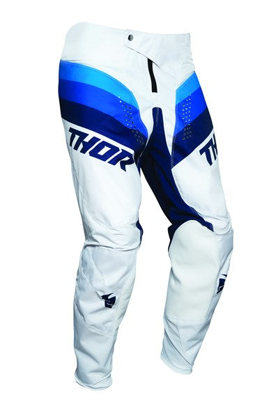 PANT THOR MX PULSE S21Y YOUTH RACER WHITE NAVY 20 INCH