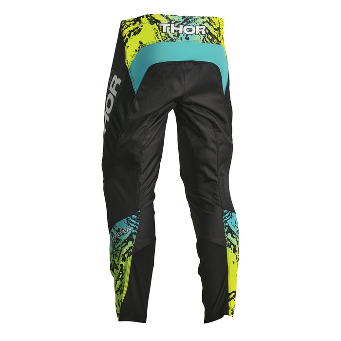 Pants S23 Thor Mx Sector Youth Atlas Black/Teal 18