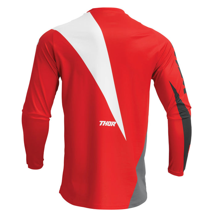 Jersey S23 Thor Mx Sector Edge Red/White Large