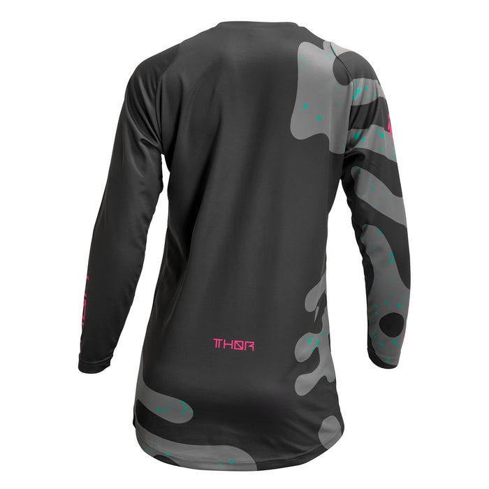 Jersey S23 Thor Mx Sector Women Disguise Gray/Pink Xs