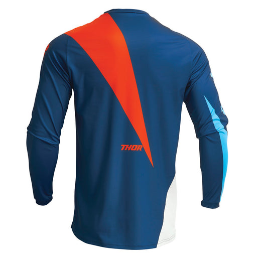 Jersey S23 Thor Mx Sector Edge Navy/Orange Xs