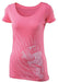 TEE THOR SCOOP NECK TEE WOMENS ZERVA PINK XL