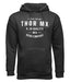 HOODY THOR MX CRAFTED BLACK LARGE