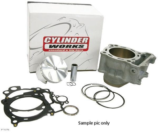 CYLINDER KIT WORKS BIGBORE 270CC KIT W/ CYLINDER VERTEX PISTON KIT & TOP GASKET SET KX250F 09