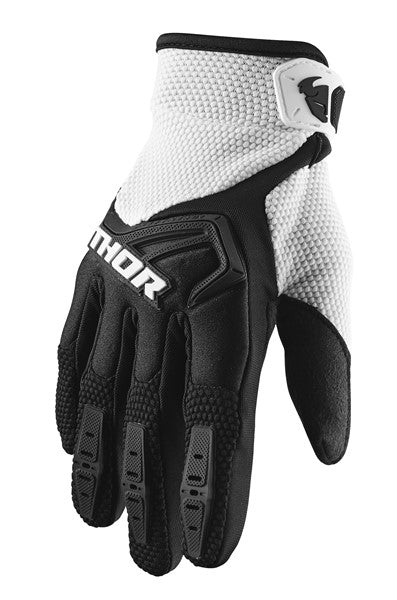 GLOVES THOR SPECTRUM S20 YOUTH BLACK WHITE XS