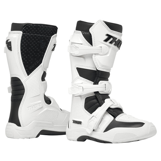 Motorcross Boots S24 Thor Mx Blitz Xr Youth Wh/Bk Size 6