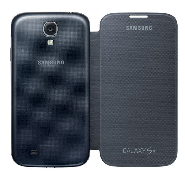 Brand New Original Genuine Samsung Flip Cover for your Galaxy S4 i9500 GT-I9500 + 16GB MicroSD Card