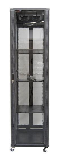 DYNAMIX 45RU Server Cabinet 1200mm Deep (600 x 1200 x 2210mm) Includes 3x Fixed