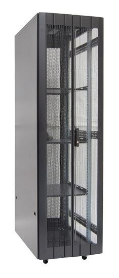 DYNAMIX 42RU Server Cabinet 1000mm Deep (600x1000x2081mm) FLAT PACK 3x shelves,