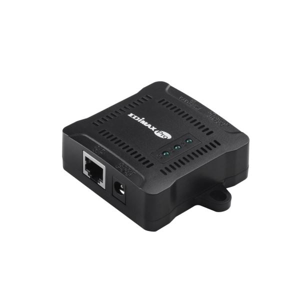 EDIMAX Gigabit PoE+ Splitter. Adjustable output power 5, 9,12VDC.