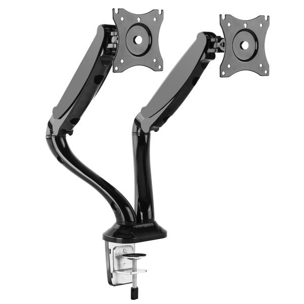 BRATECK 13"-27" Dual Monitor Counter Balance Desk Mount. Max Load 6kgs per Arm.