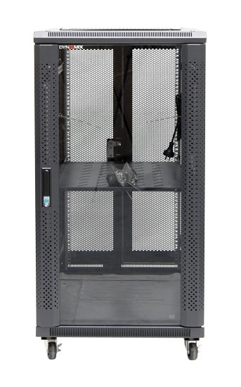 DYNAMIX 22RU Server Cabinet 600mm Deep (600 x 600 x 1190mm). Incl. 1x Fixed Shel