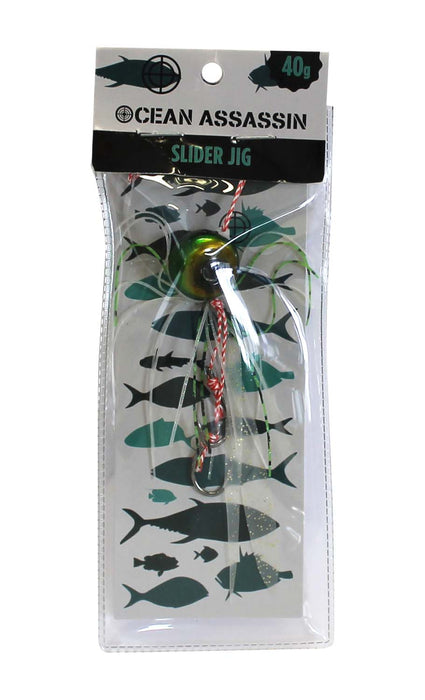 Ocean Assassin Slider Jig - Green 40g