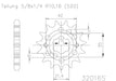 SPROCKET FRONT MOTO MASTER 13T KAWASAKI YAMAHA