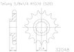 SPROCKET FRONT MOTO MASTER 14T HUSQVARNA CR250 00-05 WR250 00-13 TC250 TXC250 04-08 TE250 02-09