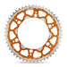 SPROCKET REAR ALLOY MOTO MASTER MADE IN HOLLAND 60SX 98-01 65SX 98-19 TC65 18-19 50T ORANGE