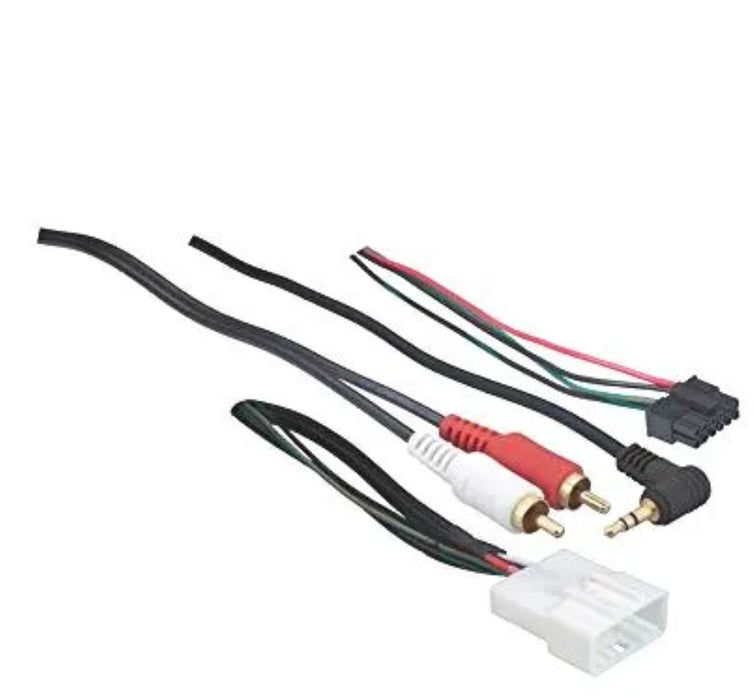 harness (Compatible with Toyota)  lexus swc add on with aux-in