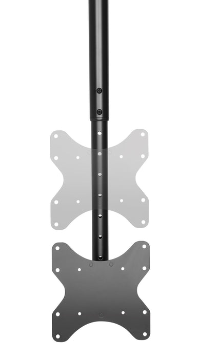 BRATECK 23''-42'' Telescopic full- motion TV ceiling mount. Tilt and swivel. Max