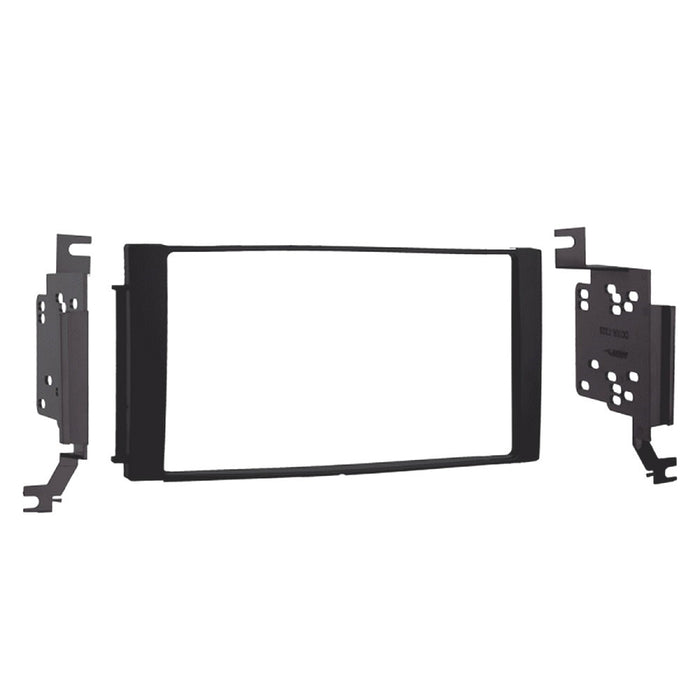 fitting kit hyundai santa fe 2007 - 2012 double din black